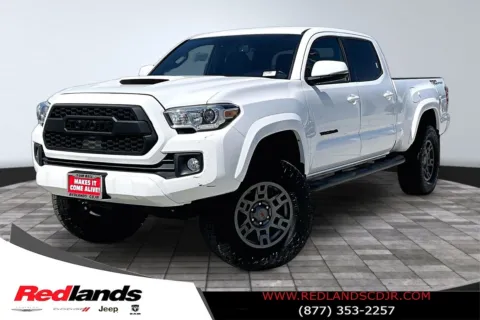 White 2019 Toyota Tacoma TRD Sport for sale in Redlands, CA