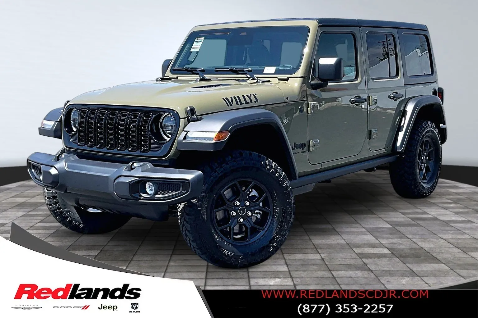 Green 2026 Jeep Wrangler Willys for sale in Redlands, CA
