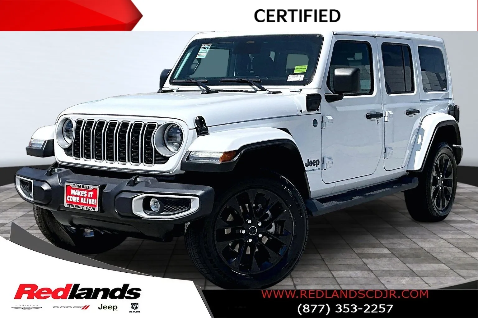 2025 Jeep Wrangler Sahara 4xe for sale in Redlands, CA