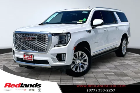 White 2021 GMC Yukon XL Denali for sale in Redlands, CA
