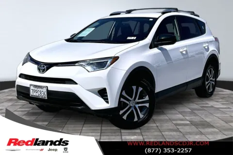 White 2016 Toyota RAV4 LE for sale in Redlands, CA