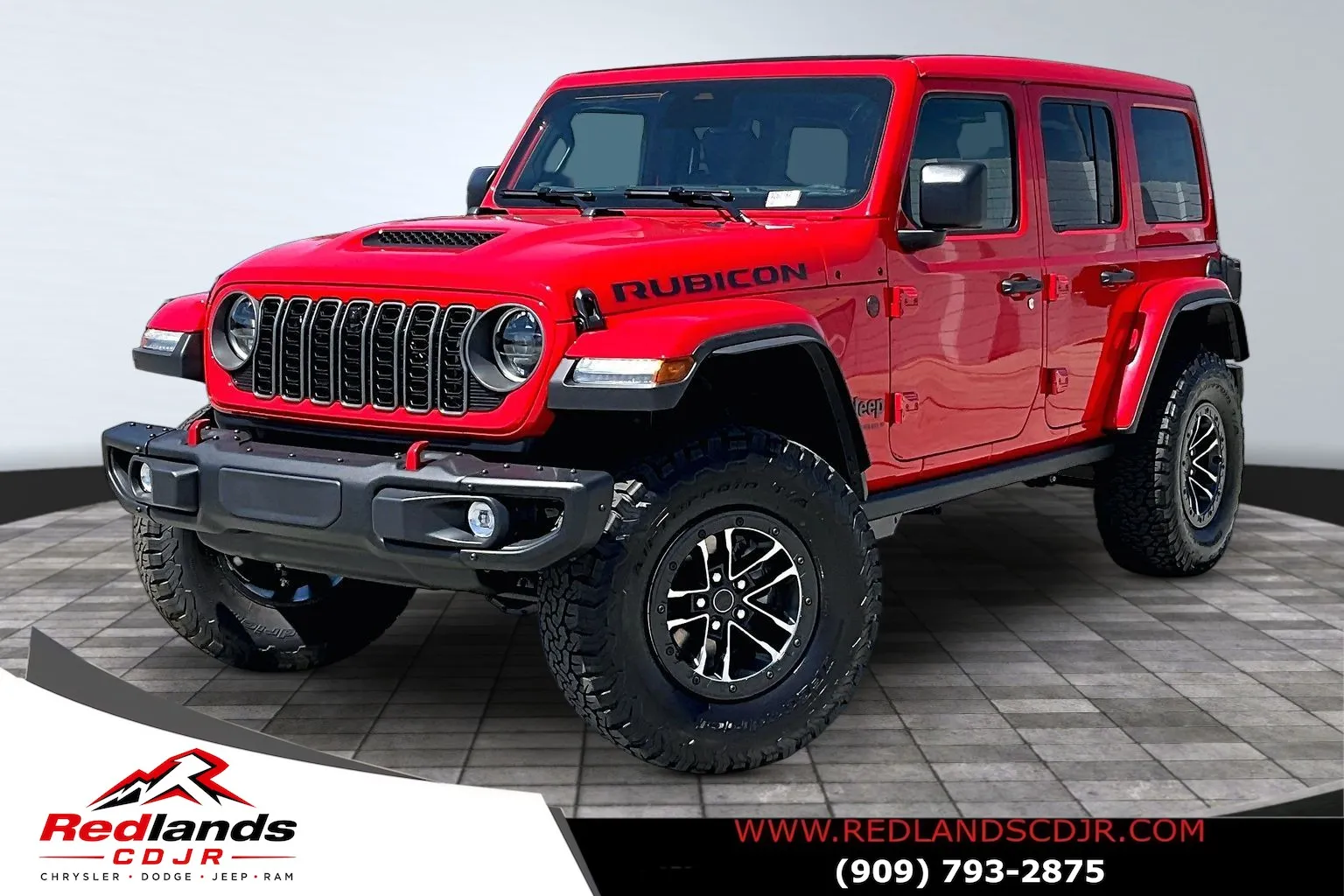Red 2026 Jeep Wrangler Rubicon X for sale in Redlands, CA