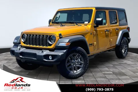 Gold 2026 Jeep Wrangler Sport S for sale in Redlands, CA
