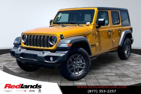 Gold 2026 Jeep Wrangler Sport S for sale in Redlands, CA