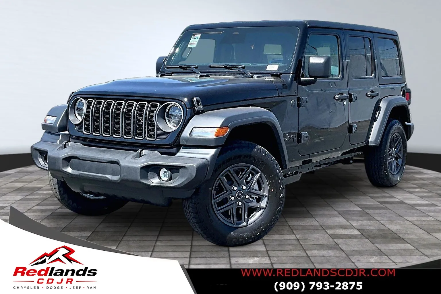 Black 2026 Jeep Wrangler Sport S for sale in Redlands, CA
