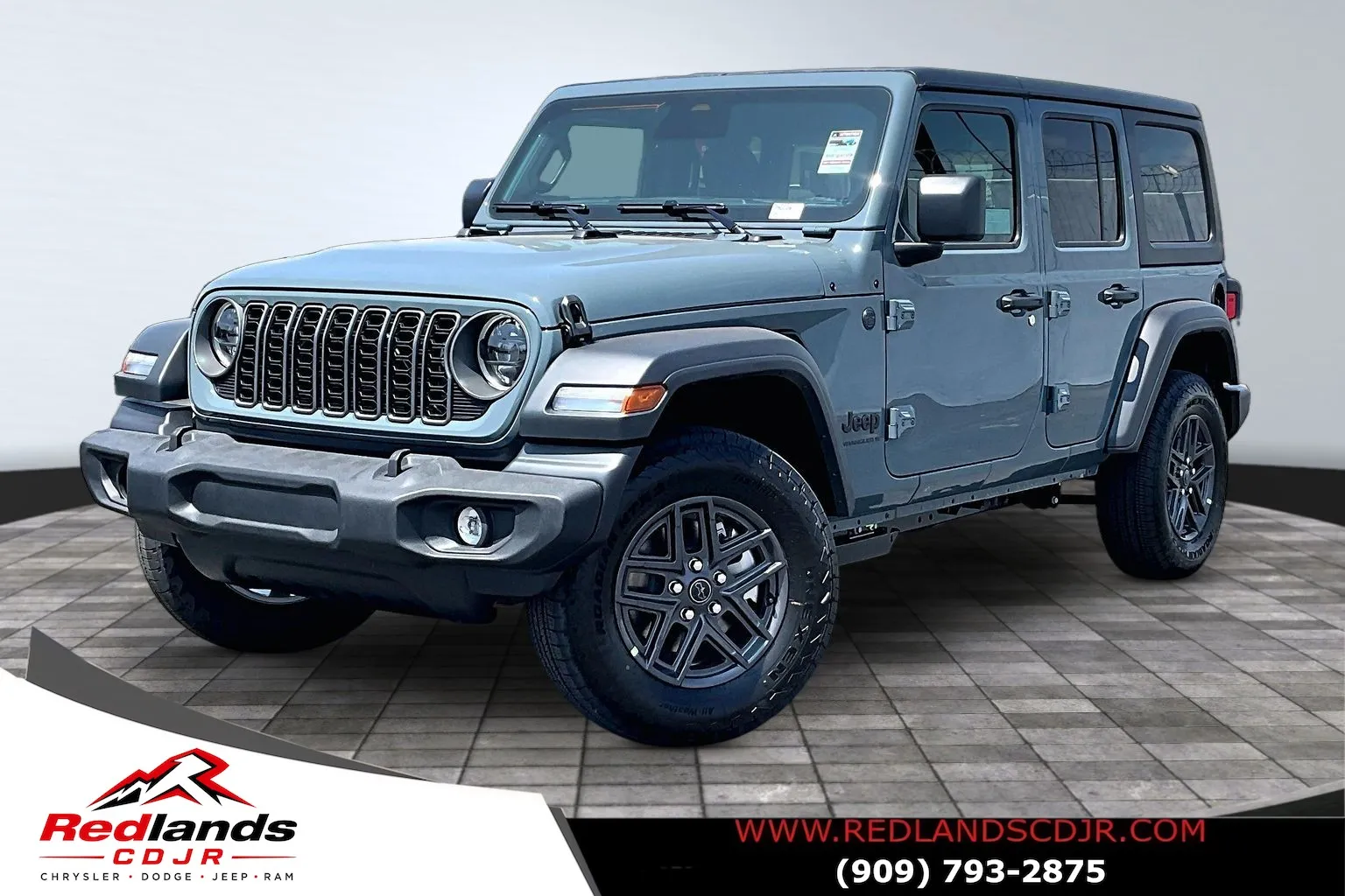 Blue 2026 Jeep Wrangler Sport S for sale in Redlands, CA
