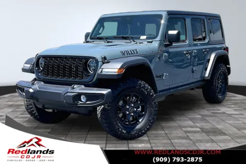 Gray 2026 Jeep Wrangler Willys for sale in Redlands, CA
