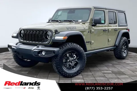 Green 2026 Jeep Wrangler Willys for sale in Redlands, CA