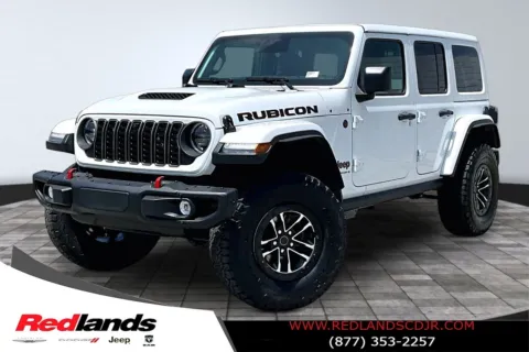 White 2026 Jeep Wrangler Rubicon X for sale in Redlands, CA