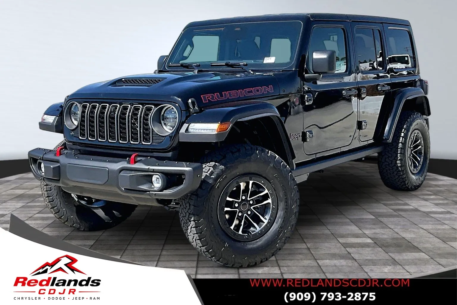 Black 2026 Jeep Wrangler Rubicon X for sale in Redlands, CA