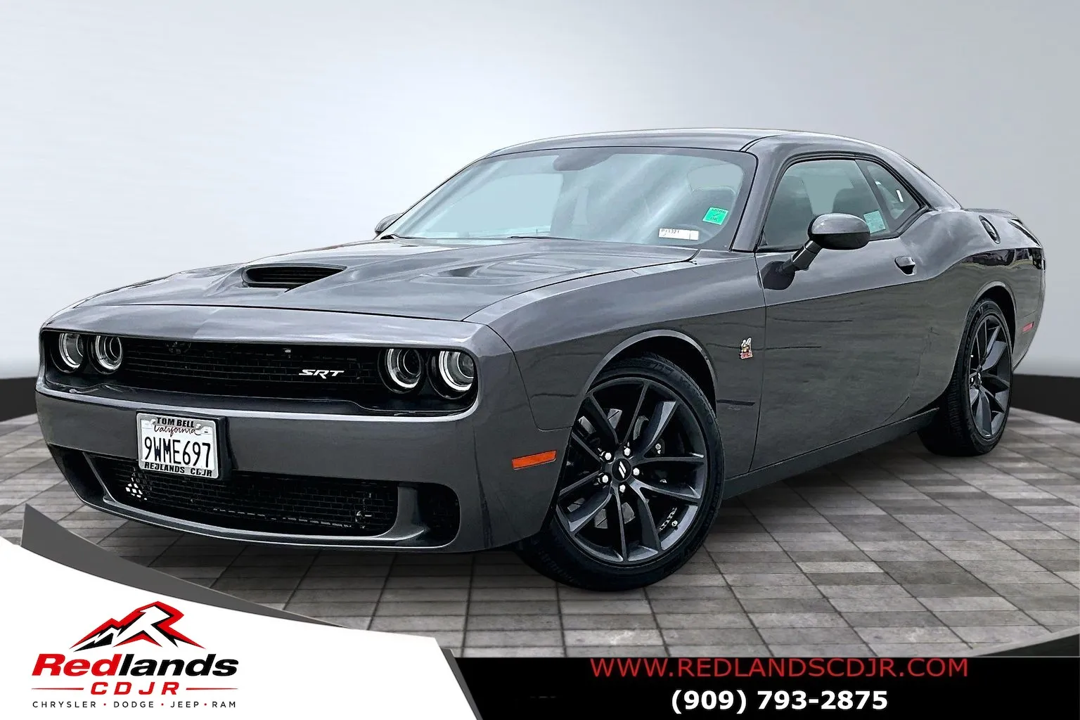 Gray 2019 Dodge Challenger R/T Scat Pack for sale in Redlands, CA