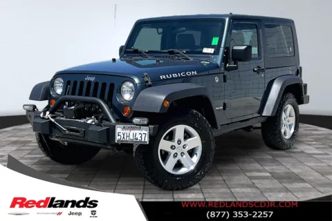 Blue 2007 Jeep Wrangler Rubicon for sale in Redlands, CA