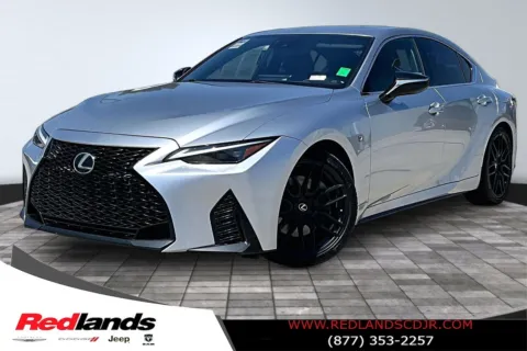 Silver 2021 Lexus IS 350 F SPORT for sale in Redlands, CA