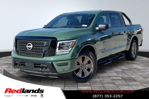 Green 2024 Nissan Titan SV for sale in Redlands, CA