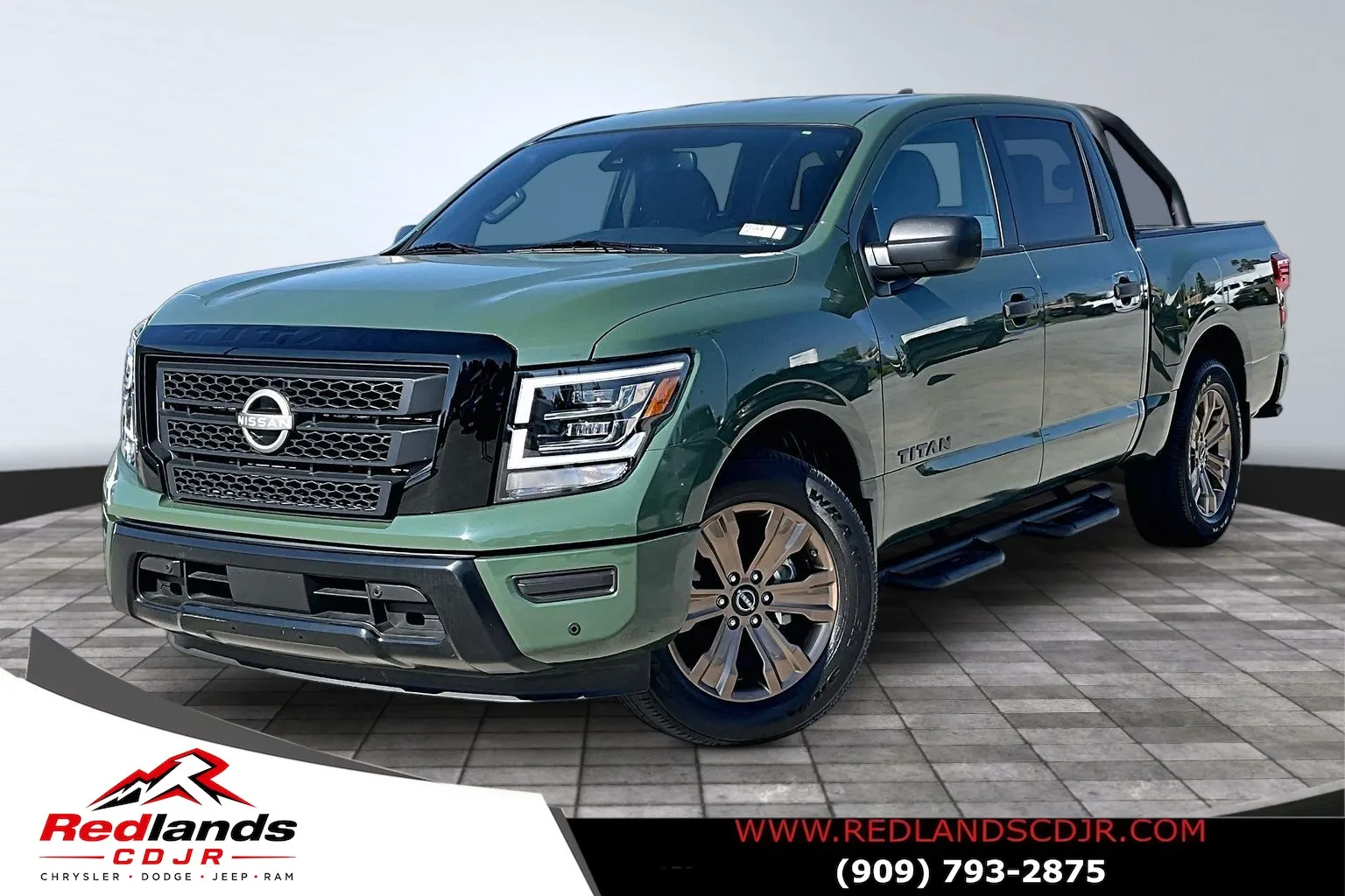 Green 2024 Nissan Titan SV for sale in Redlands, CA