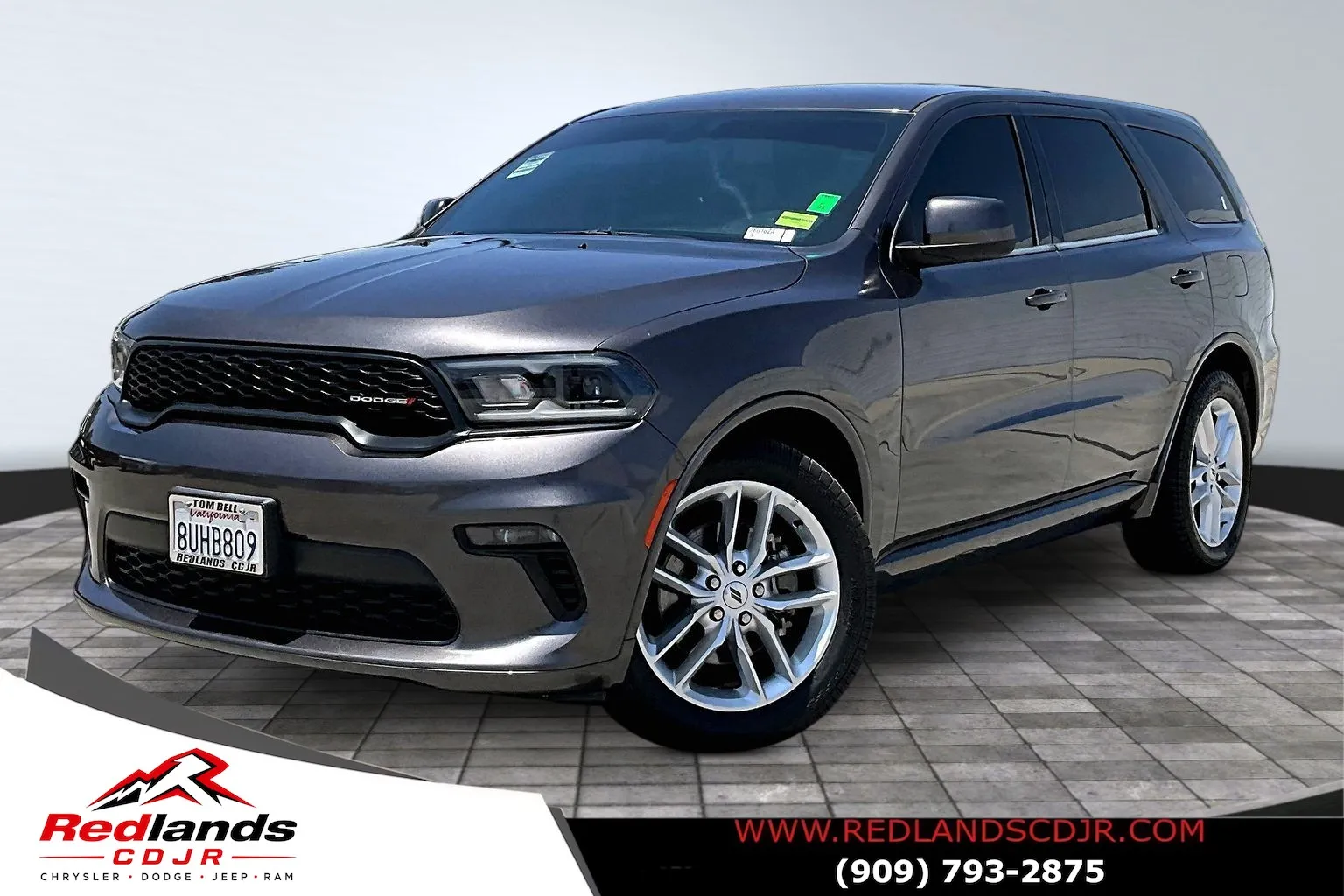 Gray 2021 Dodge Durango GT for sale in Redlands, CA