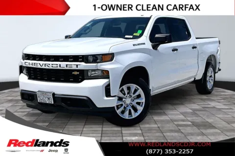 White 2022 Chevrolet Silverado 1500 LTD Custom for sale in Redlands, CA