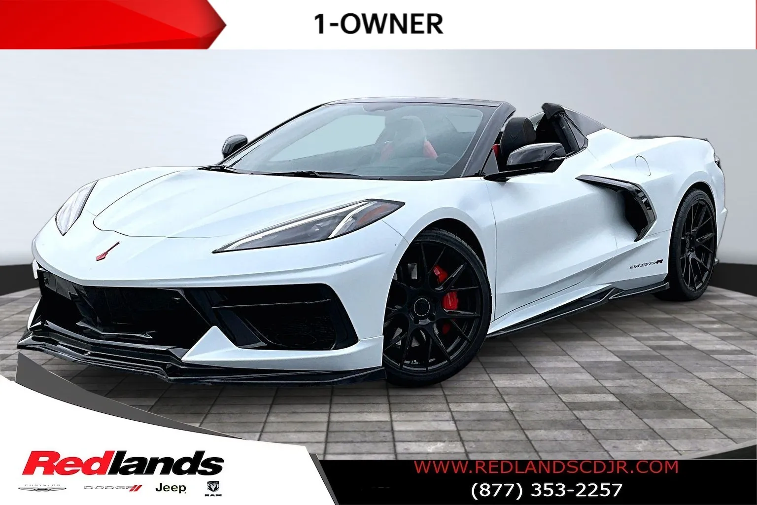 White 2023 Chevrolet Corvette Stingray for sale in Redlands, CA