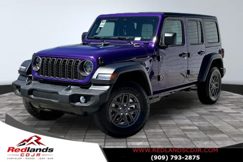 Purple 2026 Jeep Wrangler Sport S for sale in Redlands, CA