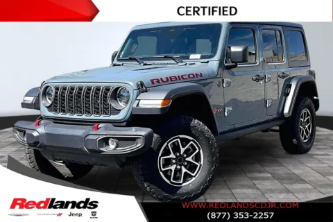 Blue 2025 Jeep Wrangler Rubicon for sale in Redlands, CA