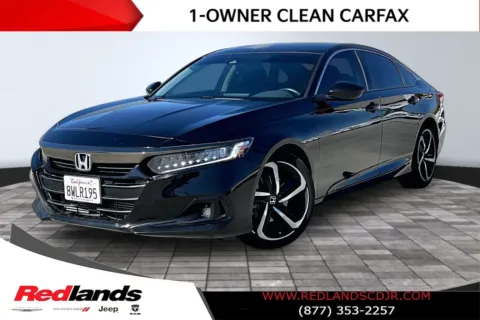 Gray 2021 Honda Accord Sport Special Edition for sale in Redlands, CA