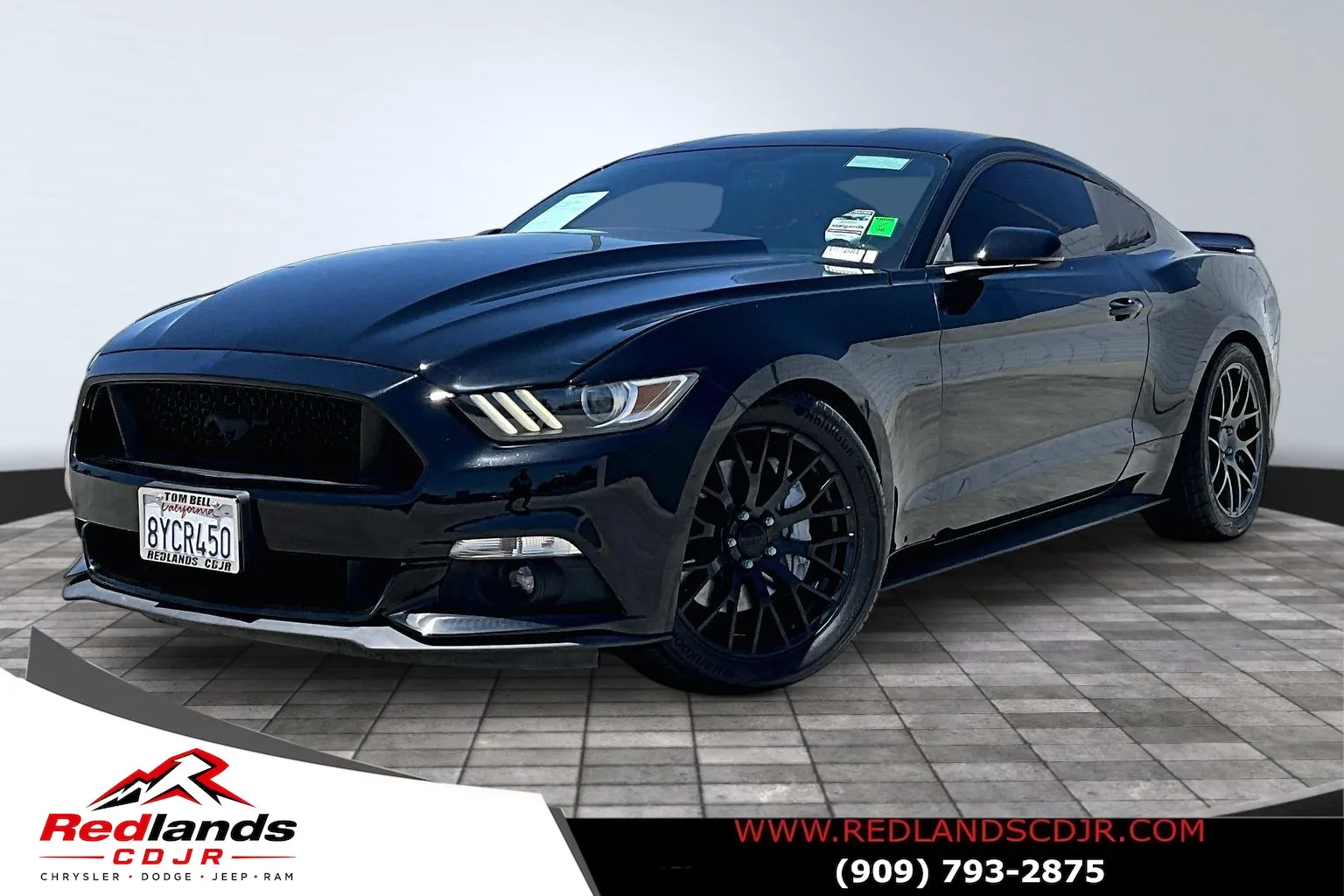 Black 2017 Ford Mustang GT Premium for sale in Redlands, CA