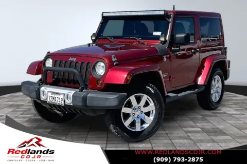 Red 2012 Jeep Wrangler Sahara for sale in Redlands, CA