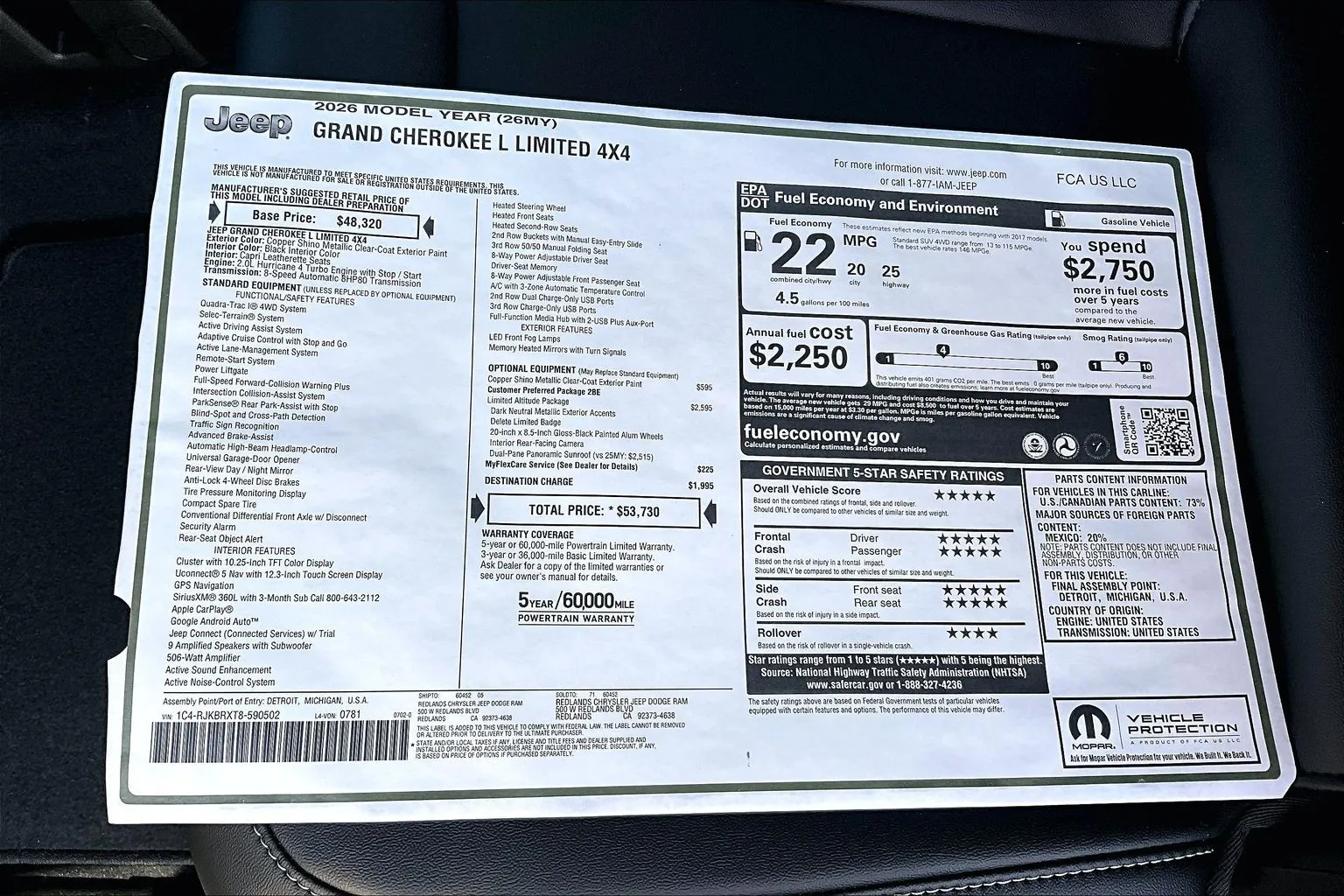 2026 Jeep Grand Cherokee L Limited - Photo 34