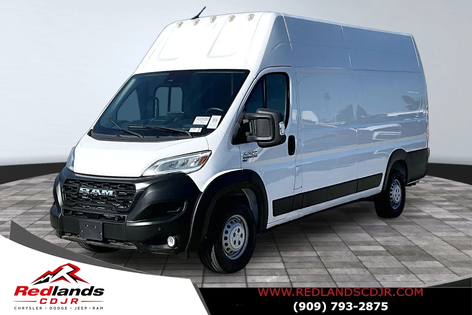 Used 2024 RAM ProMaster EV Delivery Van Base with VIN 3C6MRWAZ2RE109627 for sale in Redlands, CA