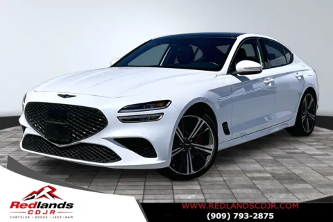 White 2024 Genesis G70 3.3T Sport Advanced for sale in Redlands, CA