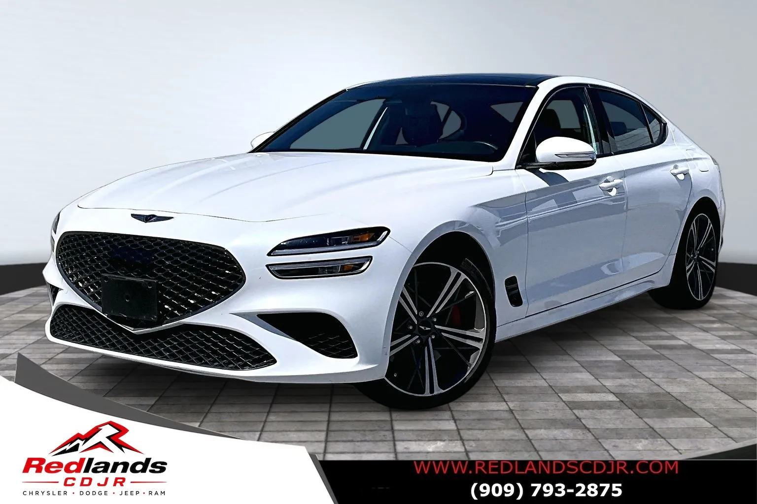 White 2024 Genesis G70 3.3T Sport Advanced for sale in Redlands, CA