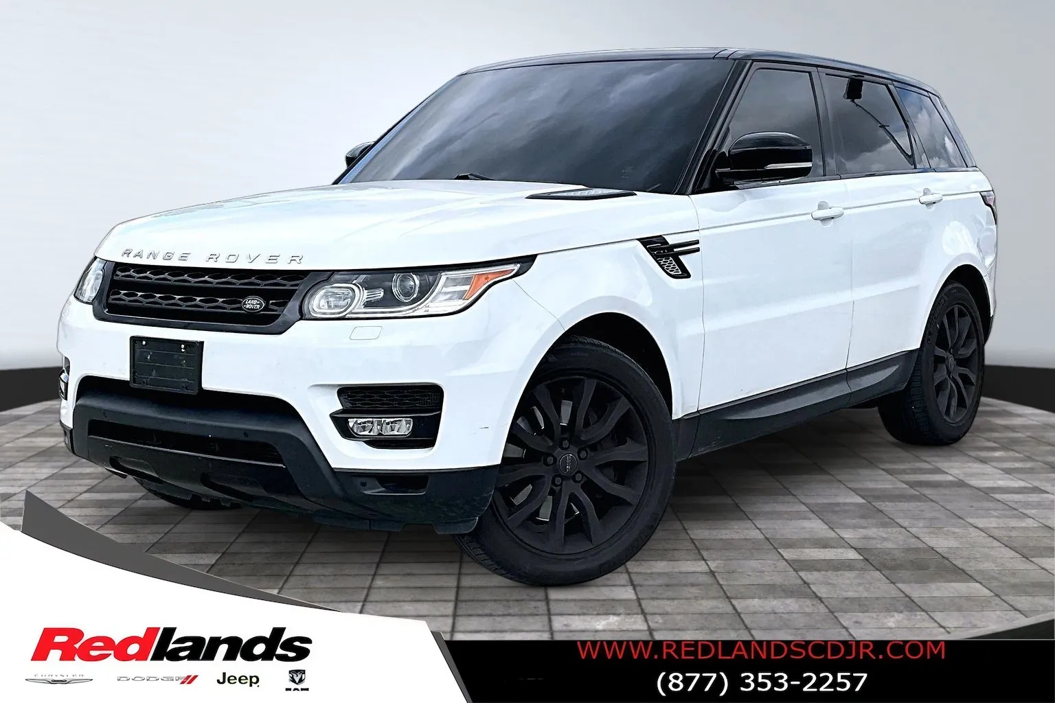White 2014 Land Rover Range Rover Sport 5.0L V8 Supercharged for sale in Redlands, CA