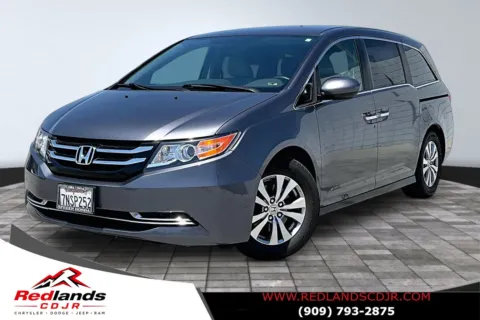 Silver 2016 Honda Odyssey SE for sale in Redlands, CA