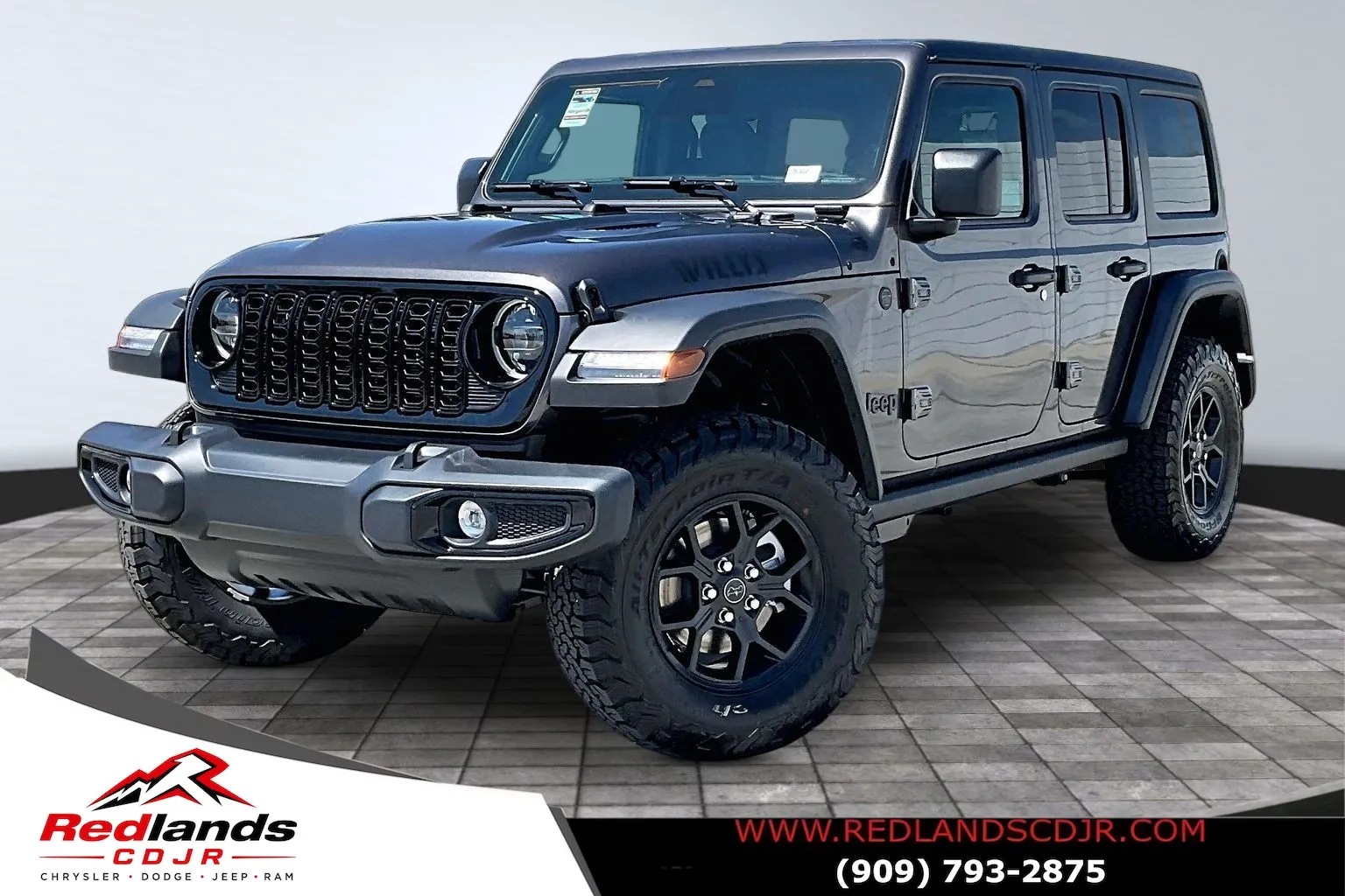 Gray 2026 Jeep Wrangler Willys for sale in Redlands, CA