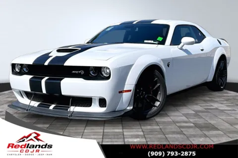White 2018 Dodge Challenger SRT Hellcat Widebody for sale in Redlands, CA