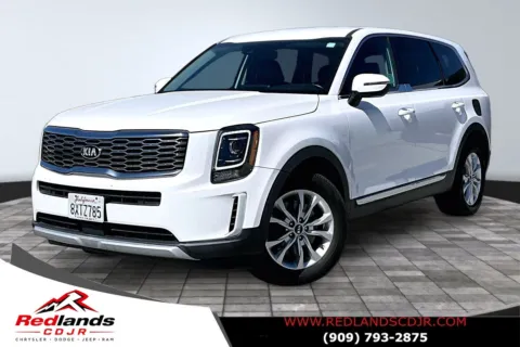 White 2021 Kia Telluride LX for sale in Redlands, CA