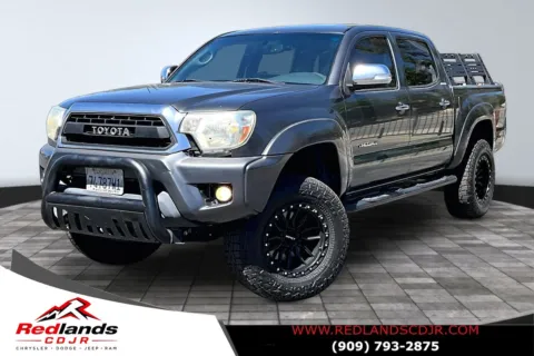 Gray 2015 Toyota Tacoma PreRunner for sale in Redlands, CA