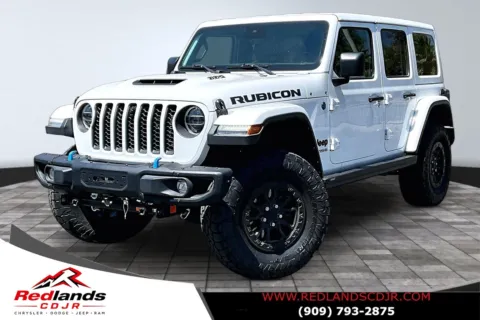 White 2021 Jeep Wrangler Unlimited Rubicon 392 for sale in Redlands, CA