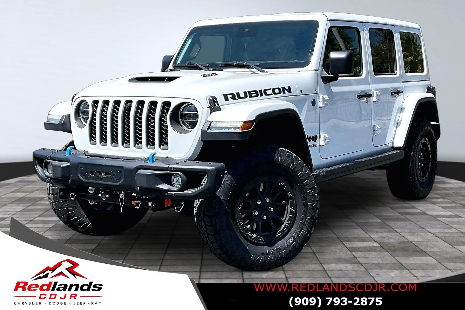 White 2021 Jeep Wrangler Unlimited Rubicon 392 for sale in Redlands, CA