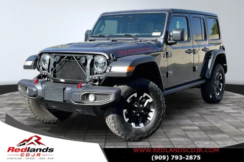 Gray 2025 Jeep Wrangler Rubicon for sale in Redlands, CA