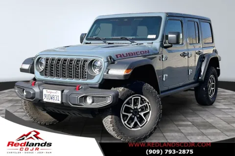 Blue 2025 Jeep Wrangler Rubicon for sale in Redlands, CA