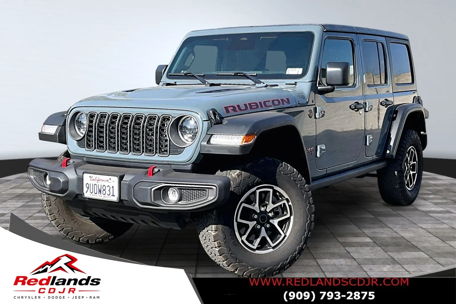 Blue 2025 Jeep Wrangler Rubicon for sale in Redlands, CA