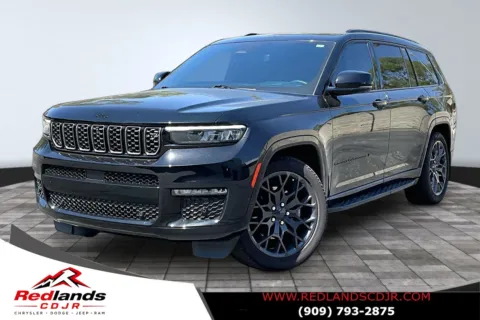 Black 2023 Jeep Grand Cherokee L Summit for sale in Redlands, CA