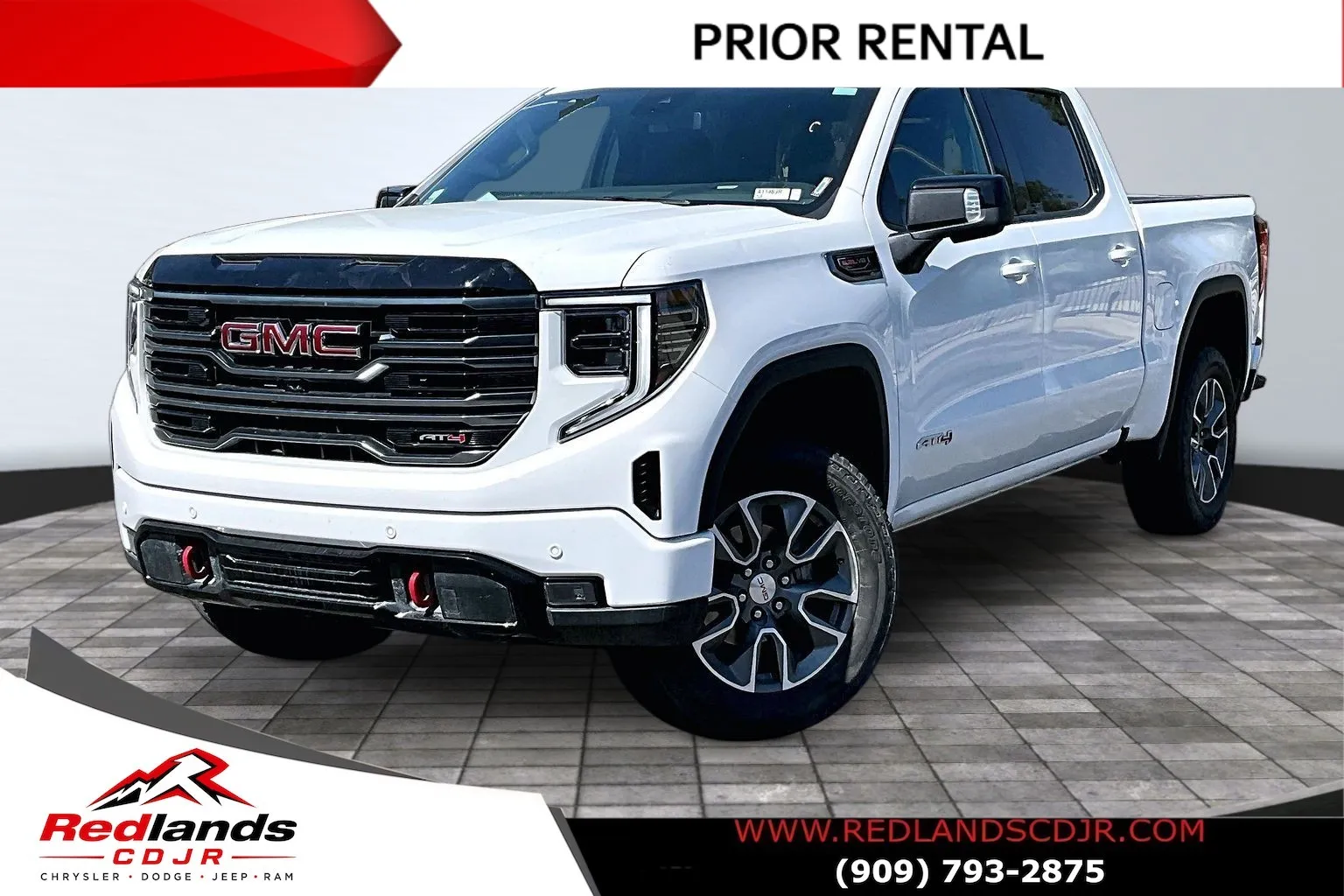 White 2025 GMC Sierra 1500 AT4 for sale in Redlands, CA