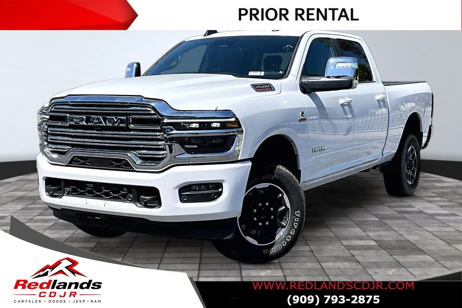 White 2026 Ram 2500 Laramie for sale in Redlands, CA
