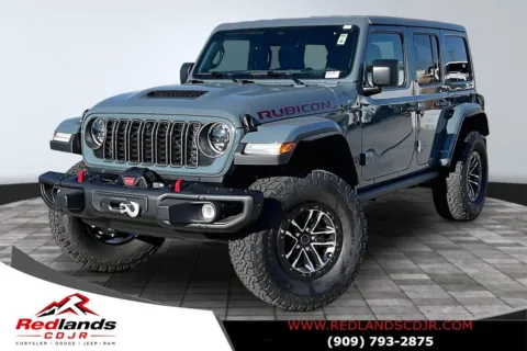 Gray 2026 Jeep Wrangler Rubicon X for sale in Redlands, CA