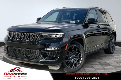 Black 2025 Jeep Grand Cherokee Summit for sale in Redlands, CA