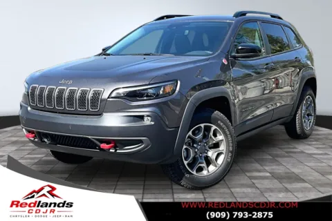 Gray 2022 Jeep Cherokee Trailhawk for sale in Redlands, CA