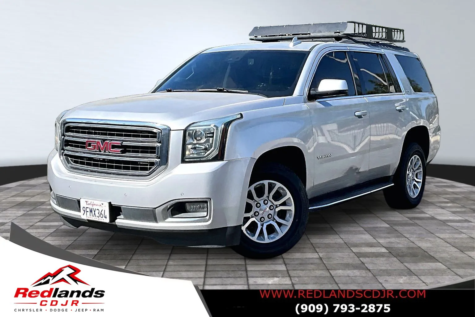 Silver 2018 GMC Yukon SLT for sale in Redlands, CA