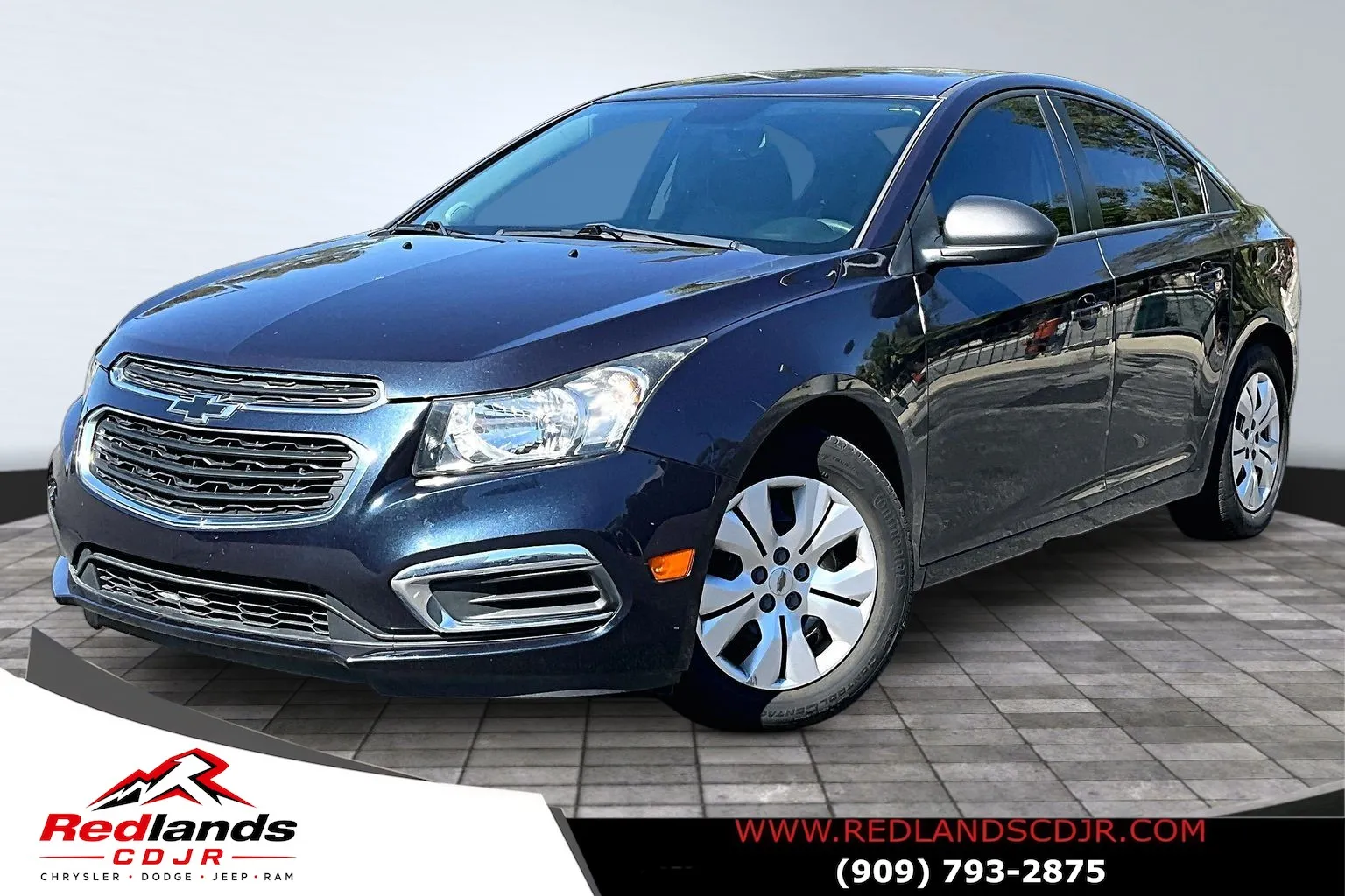 Blue 2015 Chevrolet Cruze LS for sale in Redlands, CA